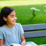 Home 16 의식적 기술 사용을 위한 실용적인 도구 - **Prompt: Mindful Disconnection in Nature**
"A tranquil outdoor scene featuring a young woman (2...